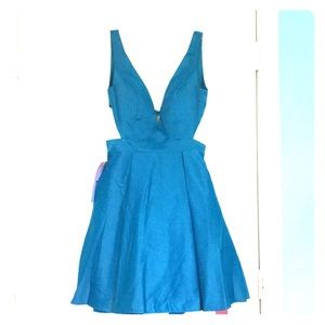 Jovani Teal Dress Mini